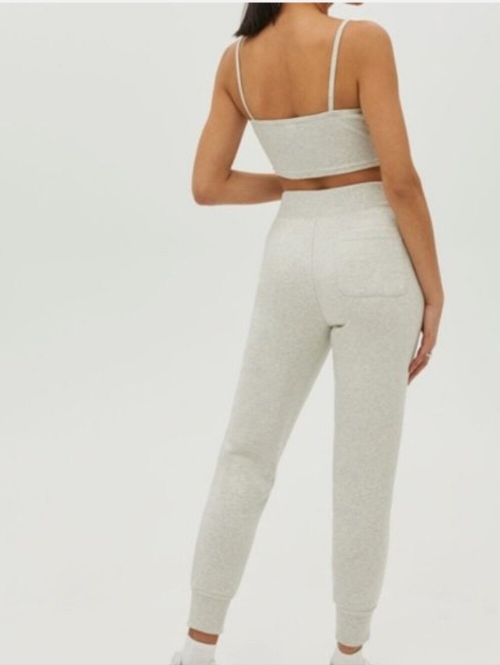 Aritzia TNA Cozy Fleece Perfect Pocket Sweatpants Size Small - Picture 2 of 8